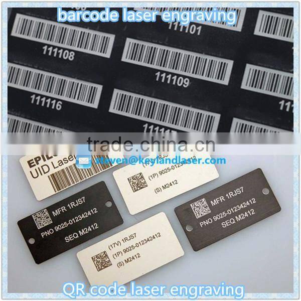 Computerized Inline Laser Marker Machine With Conveyor