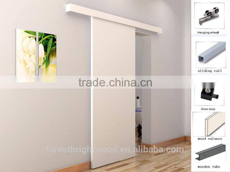 Sliding wooden door lock, sliding door, internal door