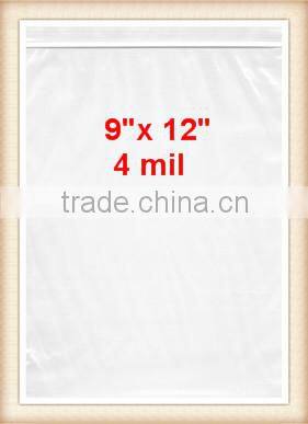 wholesale zlb-16 Clearly Bags Reclosable Plastic Bag 4"x6" 4mil Zip Lock pk/100