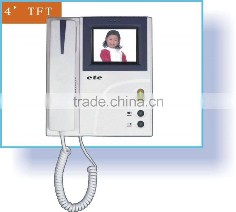 New White Digital Monitor Peephole 4" LCD Door Bell Viewer Security Cam Camera With Night Vision Video