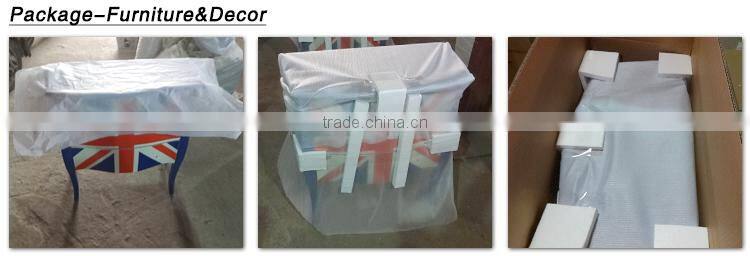 Retro antique art deco console table