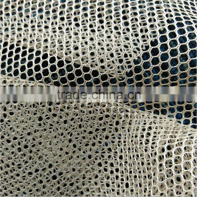 High Standard Fabric Wholesale for 100 Polyester Lining knitted mesh fabric