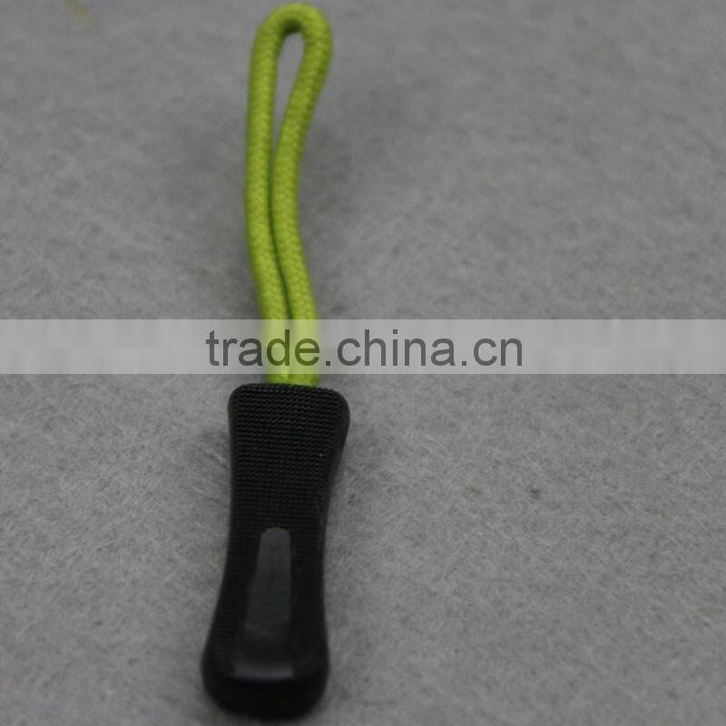 Plastic double slider plastic zipper puller