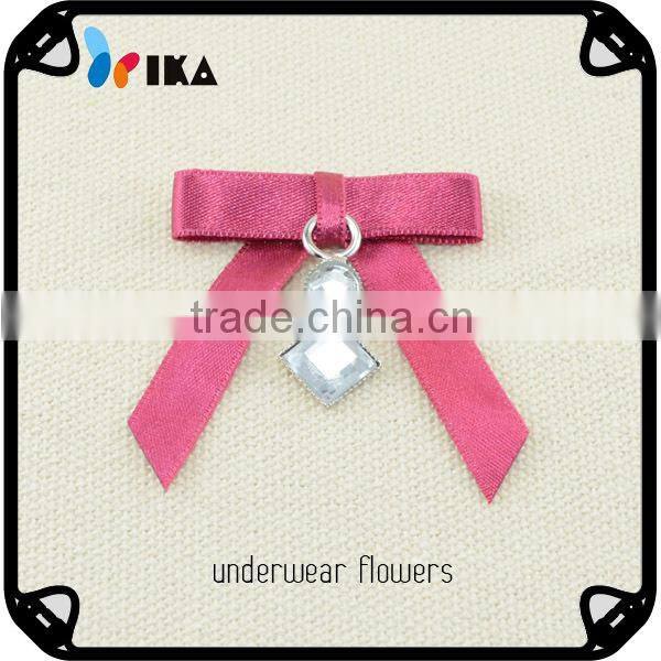 Newest style 100 percent handmade underwear satin ribbons