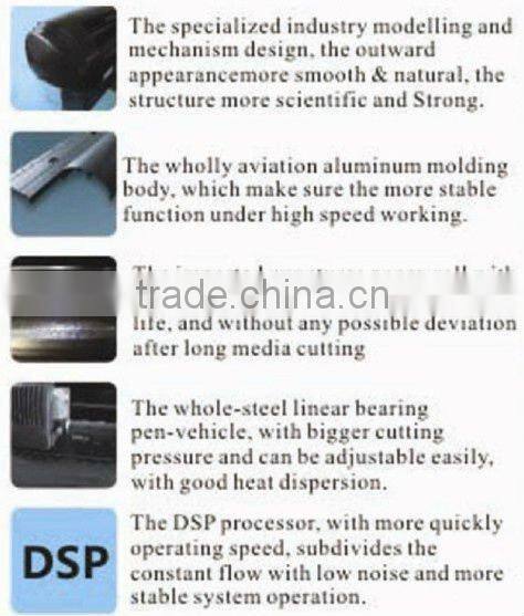 advanced PVC cutter plotter/1350 infrared cutting plotter