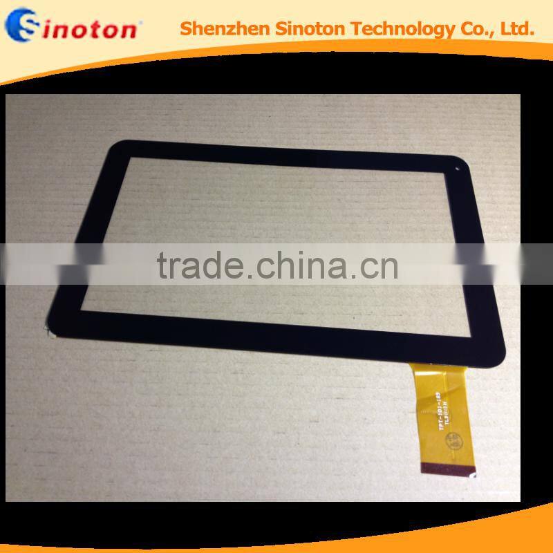 10.1 inch Tablet PC touch screen glass tpt-101-189