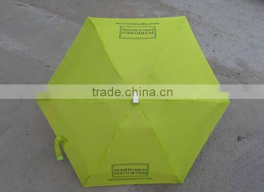 mini ultralight Rain and Sun Umbrella,5 Folding Umbrella with case