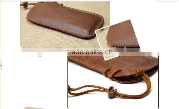 new mobile phone bag for samsung galaxy A7, leather phone bag for samsung phone