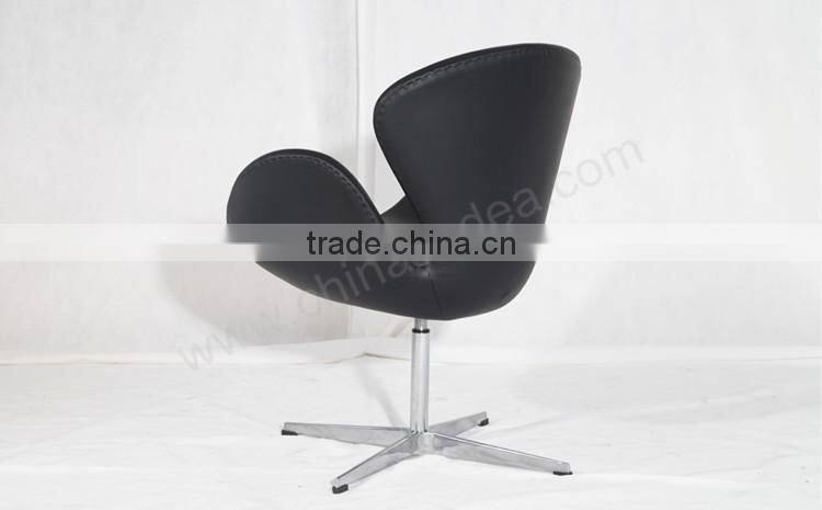 Arne Jacobsen leather rotatory chair Swan chair full leather design