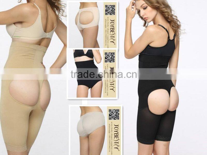 Black Color 3 Layers Tummy Control Women Body Shaper Shapewear Waist Trainer Latex Waist Cinchers