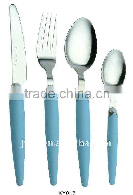 Flatware Colored Plastic Handle
