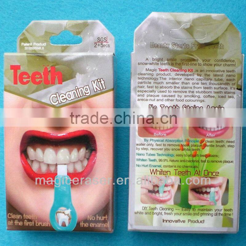 Dental Suppliers Magic Teeth Whitenin Kit, No Chemicals Innovative 2014 Best Selling Products Made In China New Patent Products