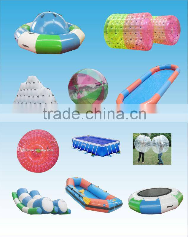 glowing inflatable zorb ball