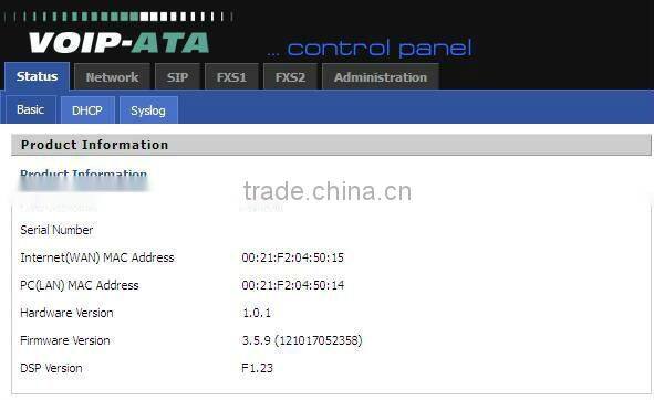 G502N 1 FXS port VoIP ATA gateway,analogue telephone adaptor