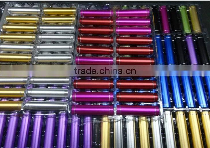 2016 factory price cylinder shape power bank,portable power bank with LED light