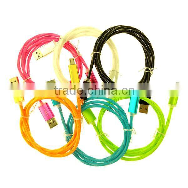 Wholesale Retractable USB Cable, Micro 2.0 USB Cable for Android Phones, for iPhone 6 USB Cable