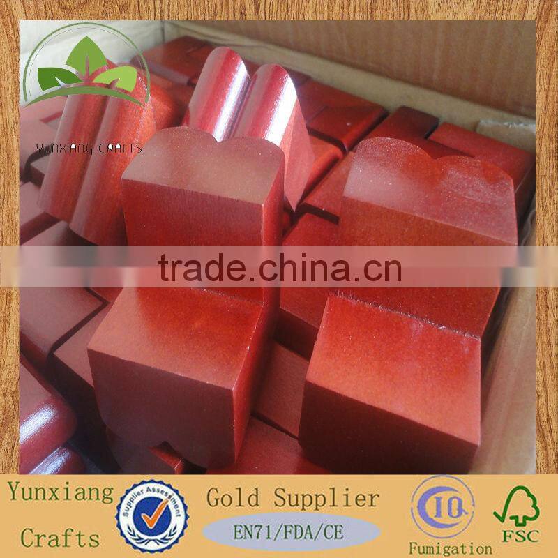 wooden corner for light wooden handicraft wooden accessories factory supply