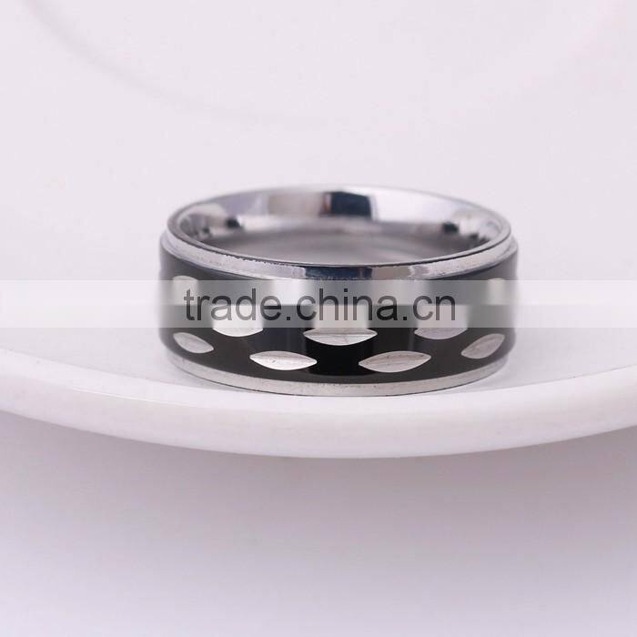 Hot Selling Fashion Water Cube Shape Fashion Couples Finger Ring
