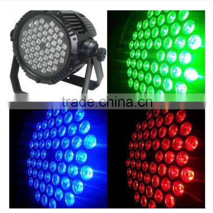 Standard DMX512 Wall Washer Light 72PCS Full Colors LED Spot Light