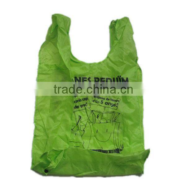 190T T 'Shirt Polyest Foldable Shopping Bag