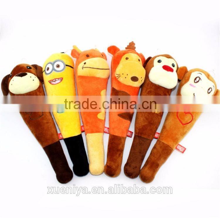 China Supplier Stuffed Knock Back Custom Cartoon Plush Massage Stick