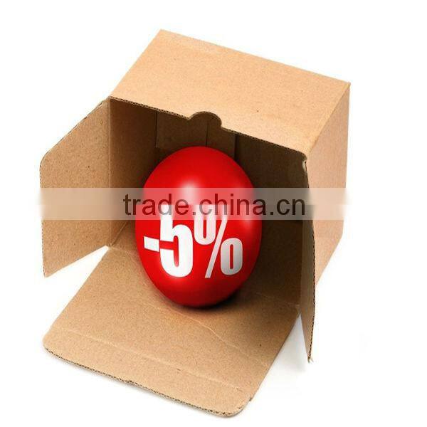 Kaoliang red colour carton box for fragile merchandise