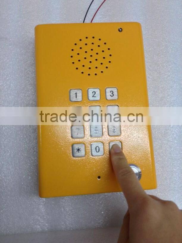 cold roll steel sheets elevator telephone handfree call phone KNZD-29