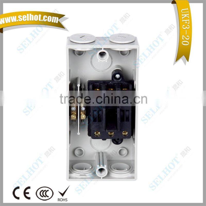 1P 2P 3P 20A Weather Protected Isolating Switches