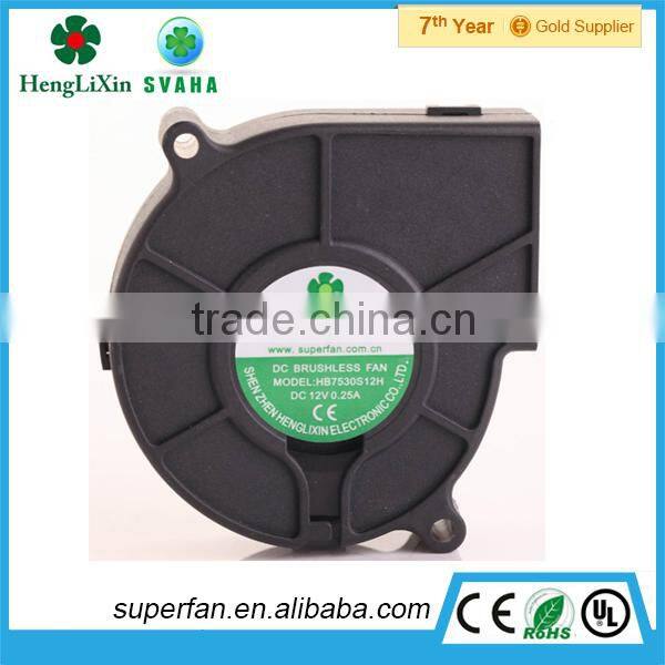 75x75x30mm 12v inflatable fan blower