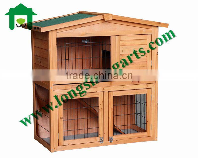 Small Animal House Pet Cage Wooden Rabbit Hutch