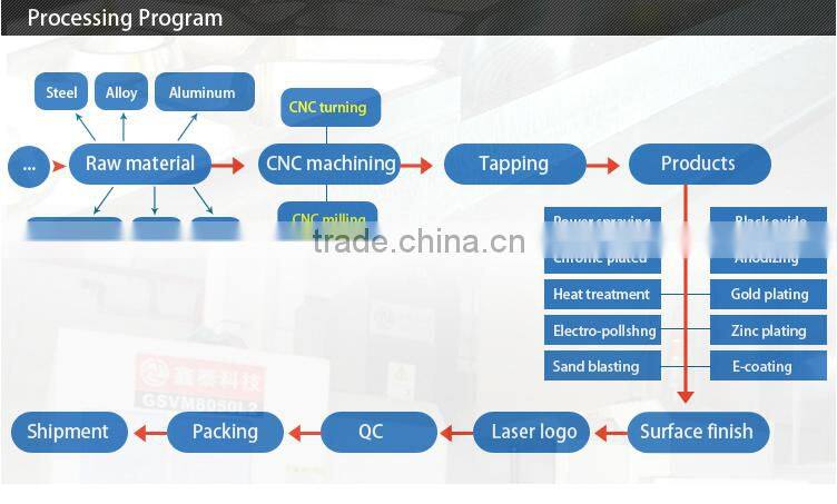 Precision Machining Titanium Alloy Shaft CNC Turned Parts