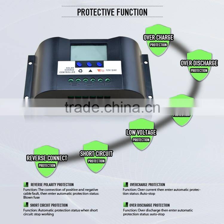 20A 12v 24v 48v solar charge controller/ price solar charge controller 20a for sale