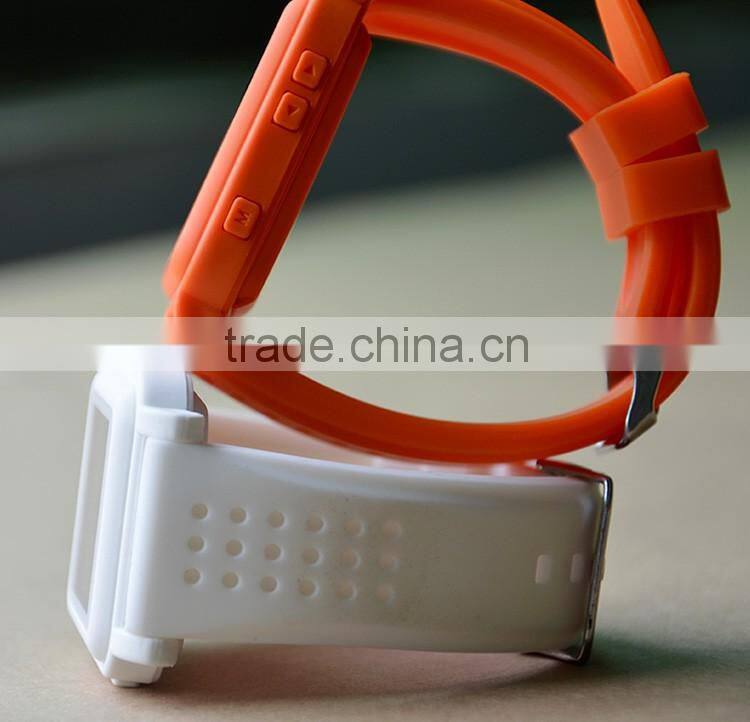 China factory supply men digital fasion fob mp4 smartwatch