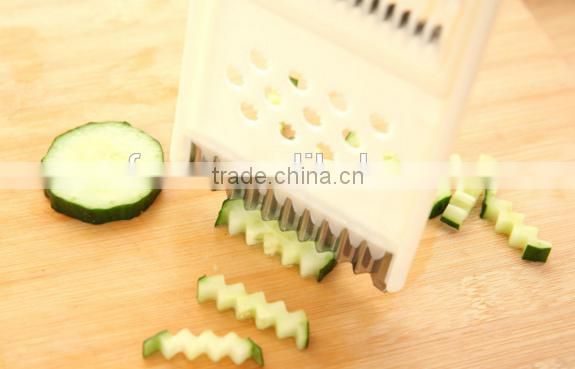 High quality 11pcs multifunctional vegetable potato fruit slicer peeler chopper cutter