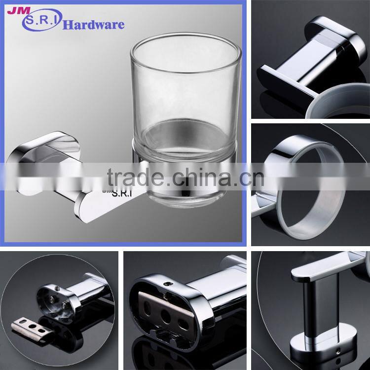 Popular brass glass cup holder , bathroom cup holder , bathroom glass holder