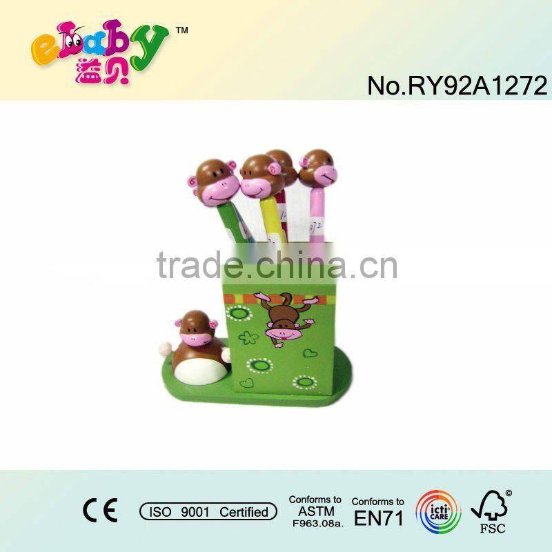 wooden stationery set