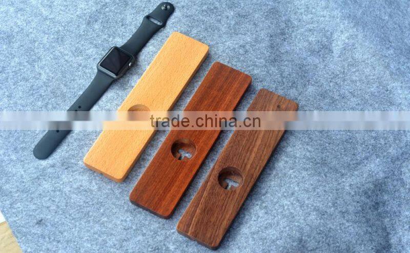 Eco-friendly Dispaly Rack Wooden Showcase for apple watch for smart watch
