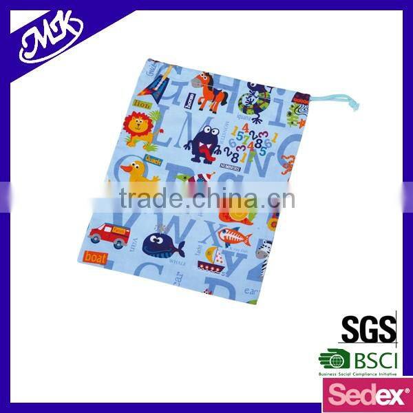 kids drawstring bag, cotton kids toy bag, kids rice bag pouch storage bag