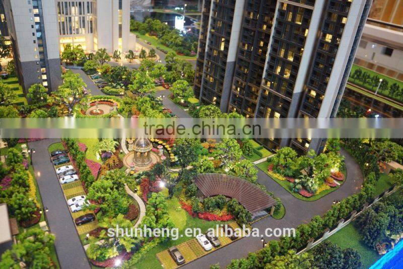 house scale model making beautiful 3D building model making/architectural model making service
