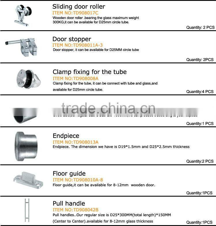 American Style Heavy hand polished Roller Guide For Sliding Wooden Gate