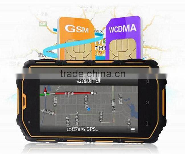 OEM/ODM Waterproof Mobile Phone with Dual Core Waterproof Mobile Phone