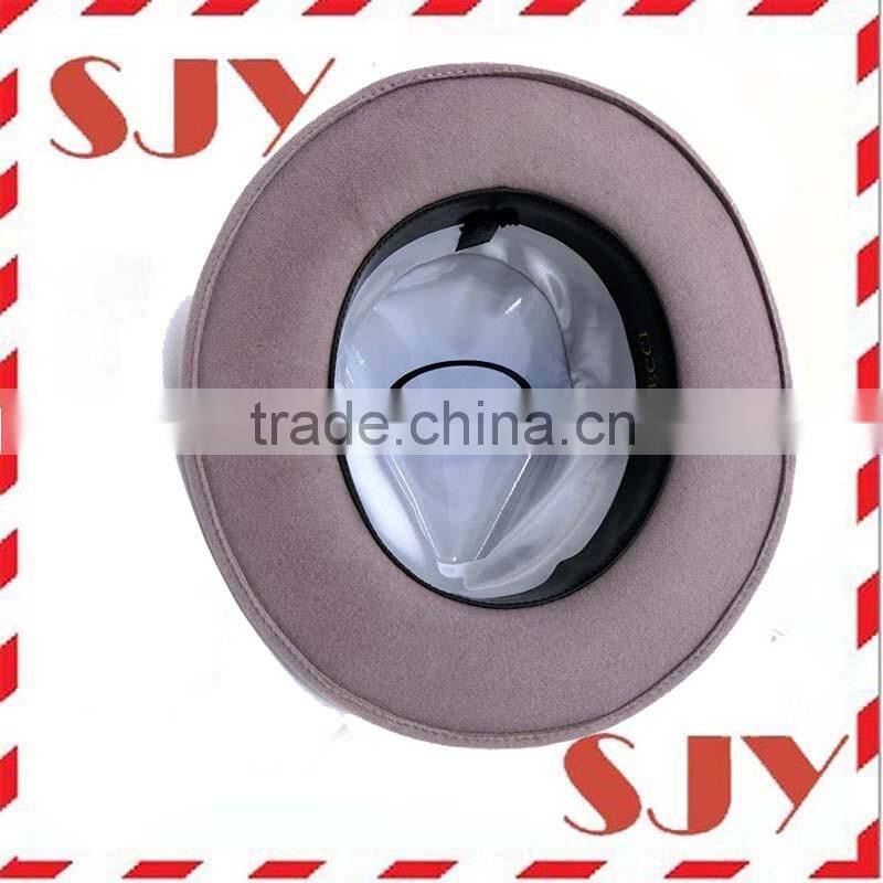 Men's Classic Wool Fully Lined Vintage Fedora Hats