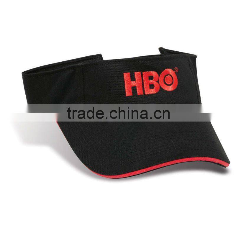 100% cotton light weight wholesale military visor caps