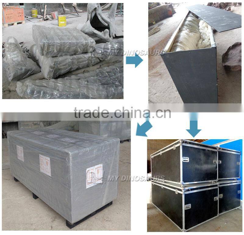 My-dino animatronic dinosaur factory high quality fiberglass dinosaur