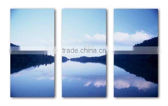 Hot ! road wall art fabric painting designs