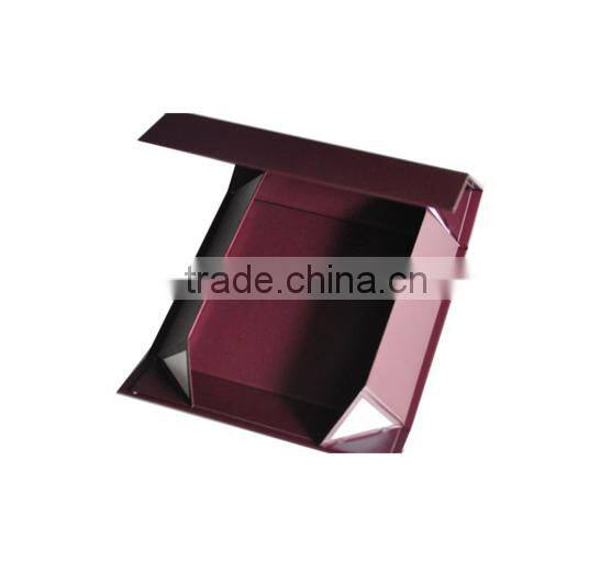 Elegant custom paper packaging box design