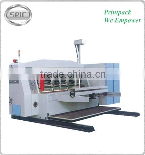 High Speed flexo printer slotter die-cutter stacker machine