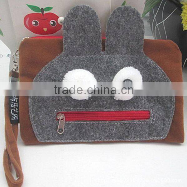 Cute Ugly Baby Rabbit Fabrics Woman Coin Wallet Wholesale ZTCW-0012