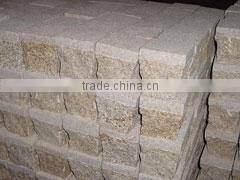 White cobble and pebble stone for decoration