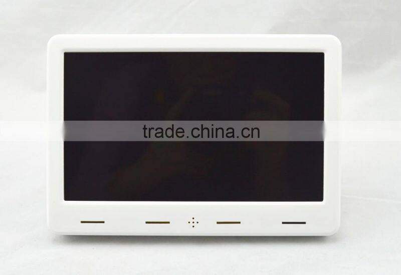 Wireless HD 7 Inch Photo Digital Frame , Electrical Photo Frame With SD Slot / USB Host for post offices ad player